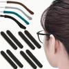 Anti-Slip Eyeglass End Temple Tips Soft Cotton Fabric Frame Leg Glasses Retainer Cushion Ear Sock Sleeve Comfort Eyewear