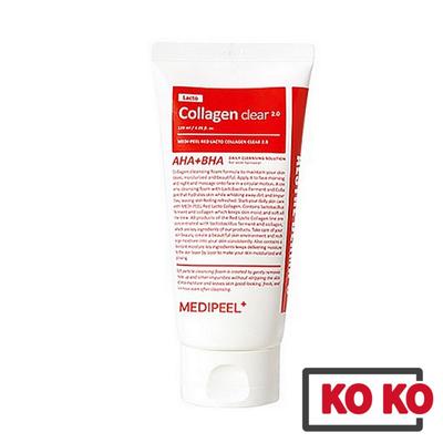 [Medipeel] Red Lacto Collagen Clear 2.0 Пенка для умывания упругой кожи 120 мл