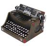 Retro Vintage Typewriter Decoration Sturdy Stylish Retro Typewriter Model Prop for Homes Living