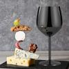 500ml Wine Goblet Black Champagne Cup Drinkware Stainless Steel Wine Glass Karaoke