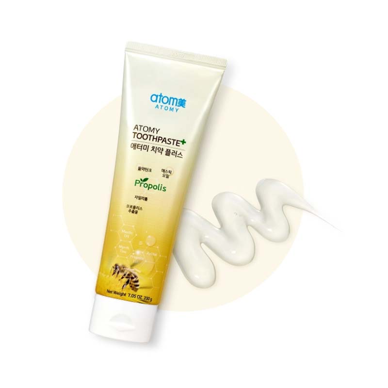 Atomy Genuine Toothpaste Natural Oral Care with Propolis Green Tea (5ea 200g)