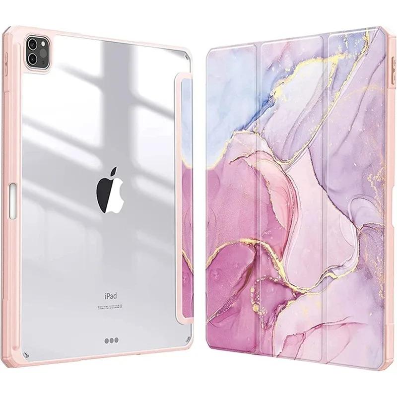 Для iPad 11-го 11 10-го Air 4-го 5-го 10.9" Чехол с держателем для карандаша iPad Air Pro 11 9.7 7-го 8-го 9-го 10.2" Автоматическое пробуждение/Сон Умная обложка