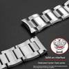 23 мм высококачественный ремешок для часов из нержавеющей стали для Cartier W7100037/W7100041/7100015 серии металлические браслеты для часов мужские ремешки для часов