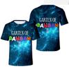 Garten of Banban T-Shirts Cartoon Horror Game 3D Print Boys Girls Fashion Oversized Short Sleeve T Shirt Kids Tees Tops Clothing