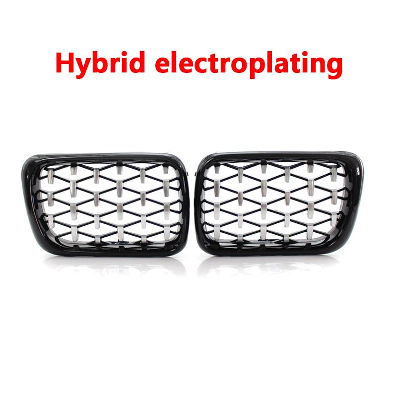 51138195151 Car Accessories For BMW E36 1997 1998 1999 Front Bumper Grille Air Intake Grille Sport Honeycomb Grid Air Intake