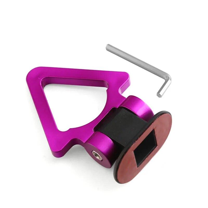 2 Designs Car Styling Trailer Hooks Sticker Decoration Car Auto Rear Front Trailer Simulation Racing Ring Vehicle Towing Hook