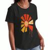 Retro Roller Coaster Wounisex's Cotton T Shirt, Premium Cotton Graphic,Durable,Casual Fashion. Ride The Thrill With Retro Style, Perfect For Theme Par