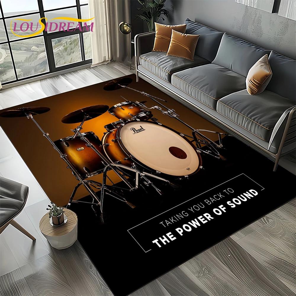 27 Стиль Новый Тарелка DW Ударная установка Ударная установка Музыкальные инструменты Ковер Коврик для Гостиной Спальни Дома Дивана, Детский Нескользящий Напольный Коврик
