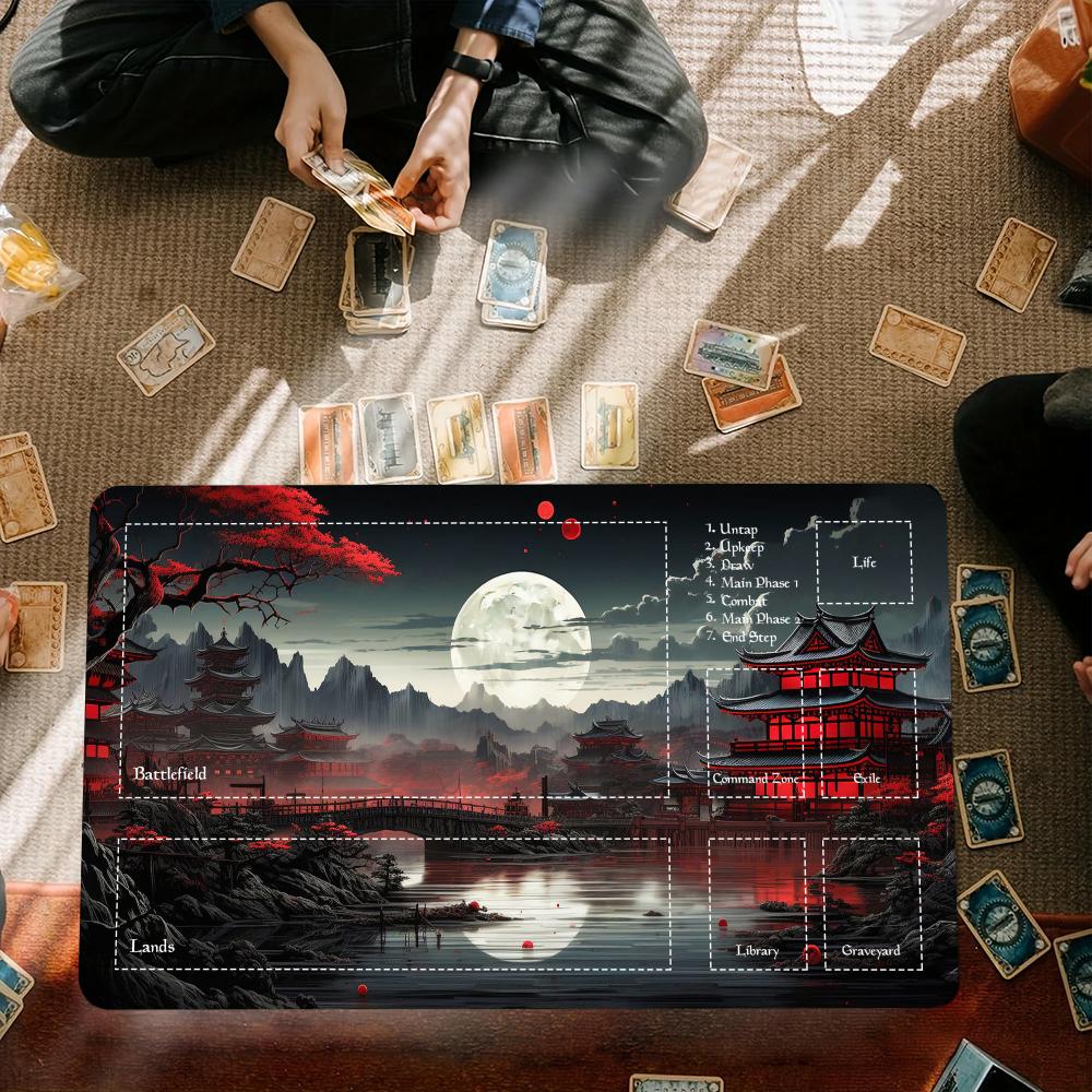 Коврик для стола Magic Gathering Большой Компьютерный Офисный Коврик для Мыши XXL Противоскользящий HD для MTG DTCG CCG RPG Коврик для Торговых Карт