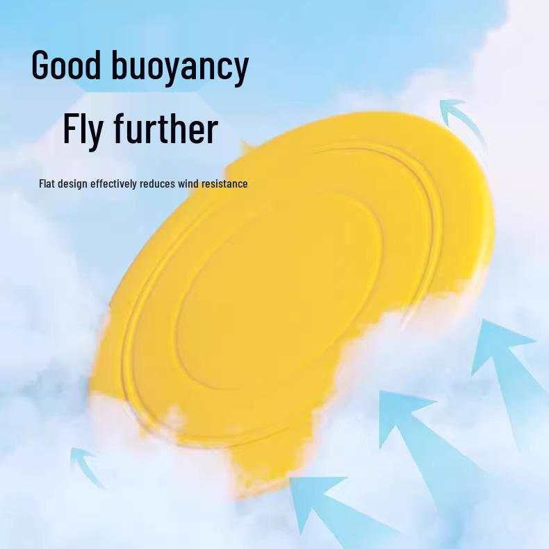 Плавающая игрушка Фрисби для бордер-колли, корги, средних и крупных пород - Прочная интерактивная тренировочная игрушка для апортировки