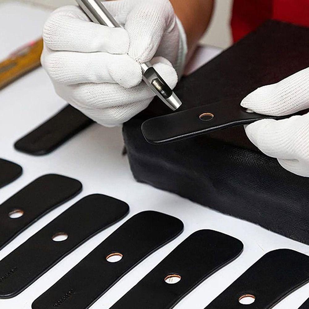 Mix Size Punch Tool Steel Hollow Cutter Puncher High Hardness Round Hole Punch  Belt