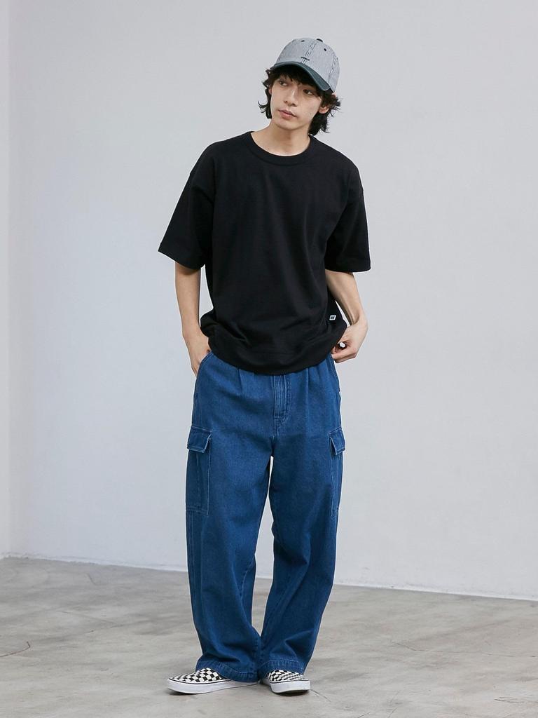 Cohen C.DENIMS Джинсовые брюки карго Easy 75406030379 1950 ТЕМНО-СЕРЫЙ(19) M