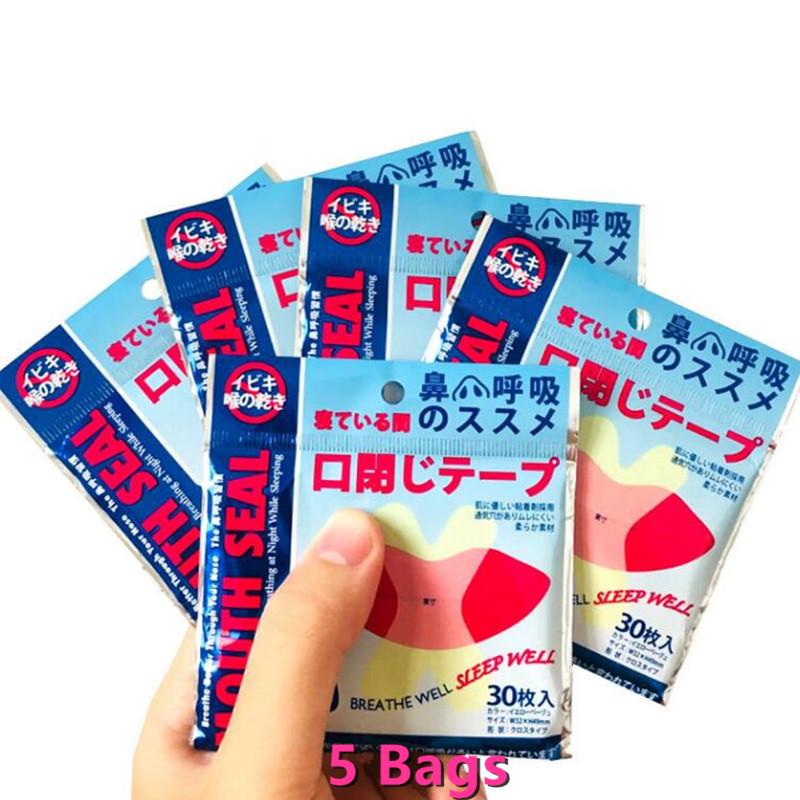 30/150 шт. лента для рта против храпа, полоска для сна, меньше дыхания через рот, мгновенное облегчение храпа для лучшего дыхания через нос