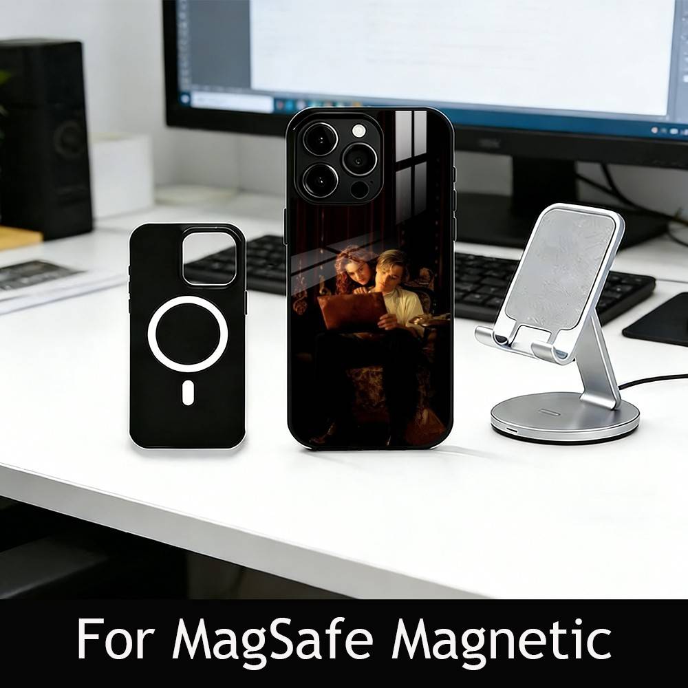 T-Titanic Phone Case For iPhone17,16,15,14,13,12,11 Plus,Pro Magnetic For Magsafe Wireless Charging