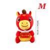 2026 Red Lucky Horse Plush Toy 25/30/35cm New Year Mascot Chinatown Boutique Pony Decor Festival Kid Gift