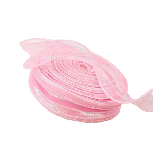 Прозрачная тюлевая лента 3,8 ярда Декоративная лента для рукоделия Радужная тюлевая лента в рулоне для цветов, свадебных приглашений, подарочной упаковки