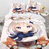 Игра Genshin Impact Одеяло Постельные комплекты Одеяло Покрывало Пододеяльник Наволочка Комплекты из 2-3 предметов Детский Взрослый размер