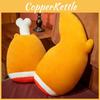 Chicken Turkey Legs Wings Plush Toy Food Stuffed Doll Decoration Gifts Kids