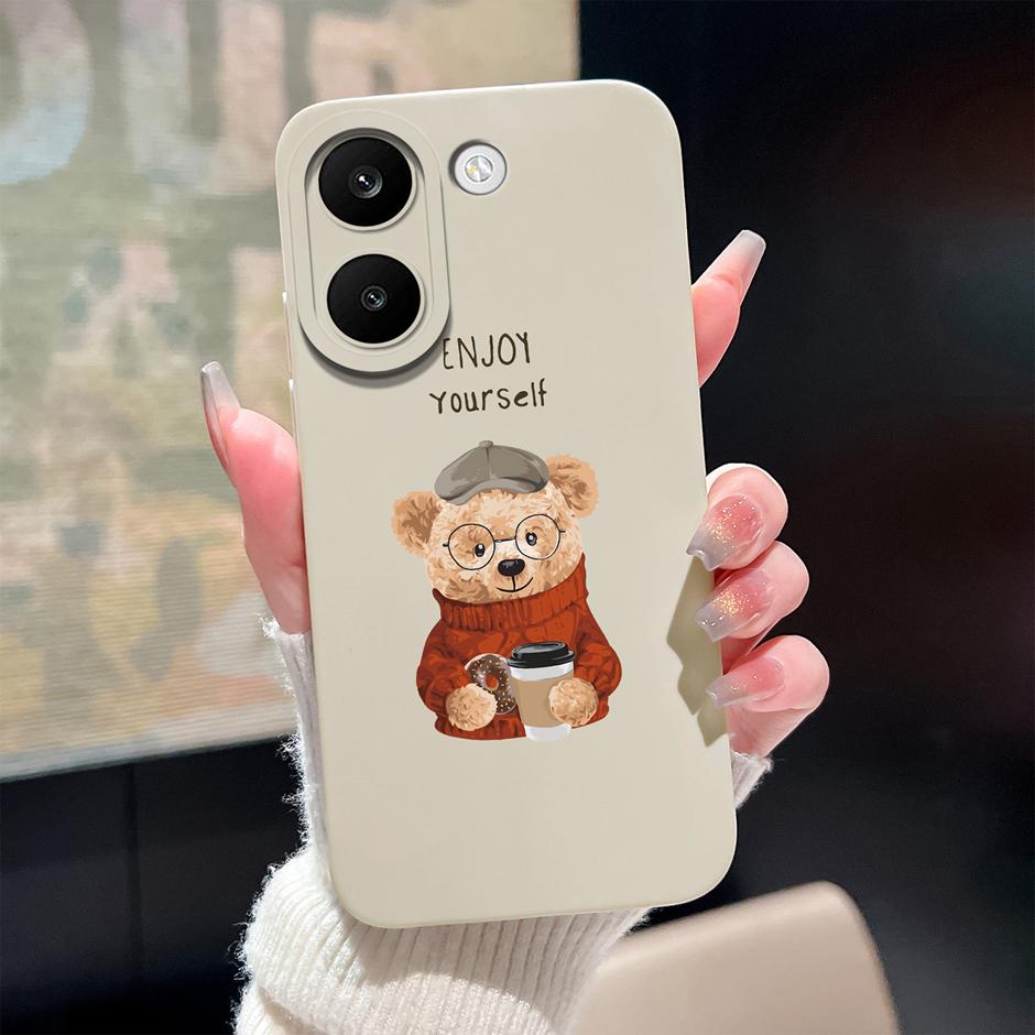 Чехол для Poco X8Pro X8ProMax Милый Астронавт Авокадо Ударопрочный Защита Камеры Корпус Для xiaomi poco x8 pro max Оболочка