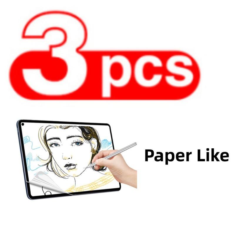 Защитная пленка для экрана в виде бумаги 1/2/3 шт. для Xiaomi Redmi Pad Mi 10,61 дюйма Xioami Redmi Pad, матовая антибликовая пленка для рисования в виде ПЭТ