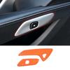 Orange Door Switch Button Trim Cover For Corvette C7 Z06 ZR1 Coupe Convertible
