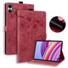 Чехол для Xiaomi Poco Pad Case 12.1" Рельефная PU Кожа TPU Внутренняя Подставка Кошелек Чехол Для Funda Redmi Pad Pro 12.1 Дюймовый Чехол
