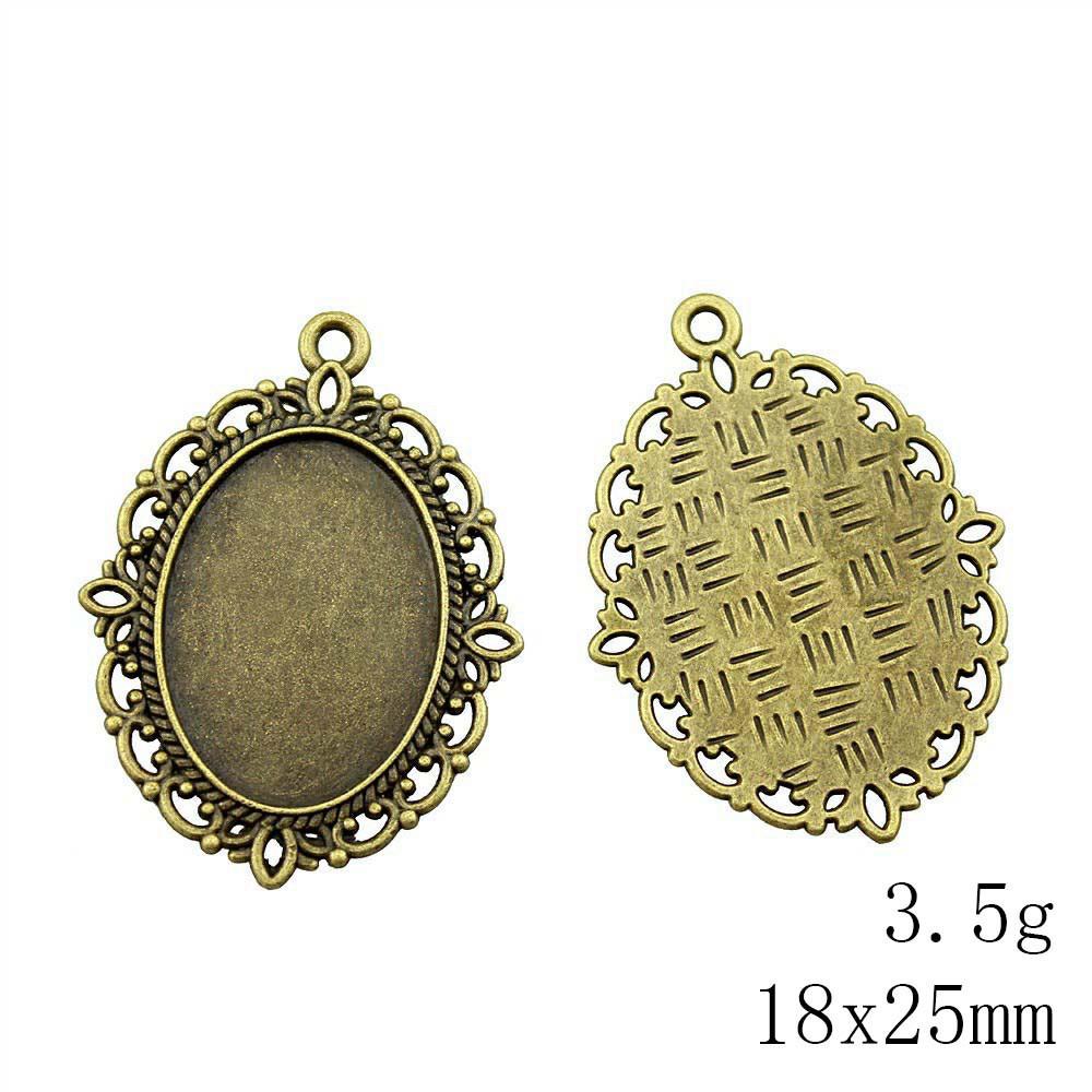Подарки для женщин Ювелирные изделия и аксессуары Овальный стеклянный кабошон Подставка Поднос для установки Безель Аксессуары Детали DIY Аксессуары