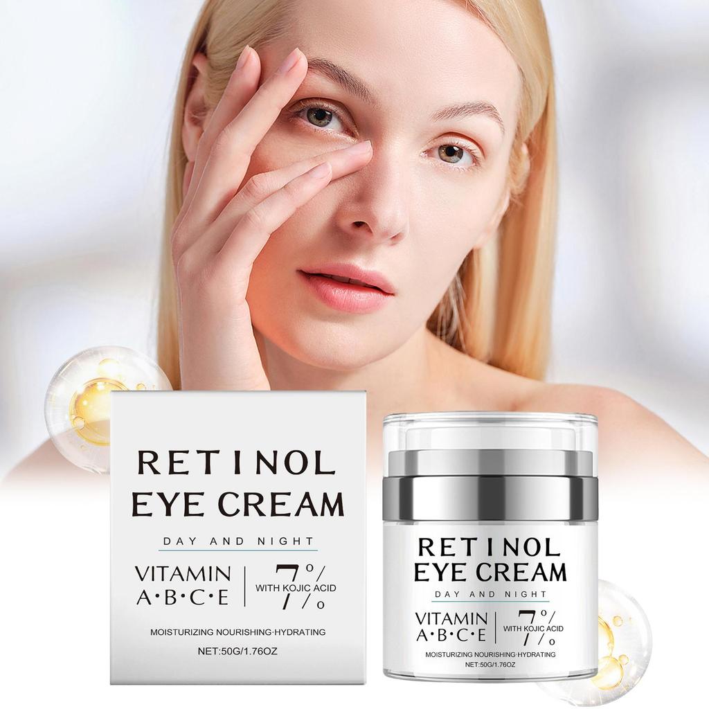 Retinol Firming Eye Cream Improve Drying Relieve Eye Bags Promoting Skin Microcirculation Inhibit Melanin Moisturizing Skin Care
