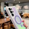 Градиентный магнитный космический чехол для Samsung S25/S24/S23/S22 Ultra - Защита углов от падения