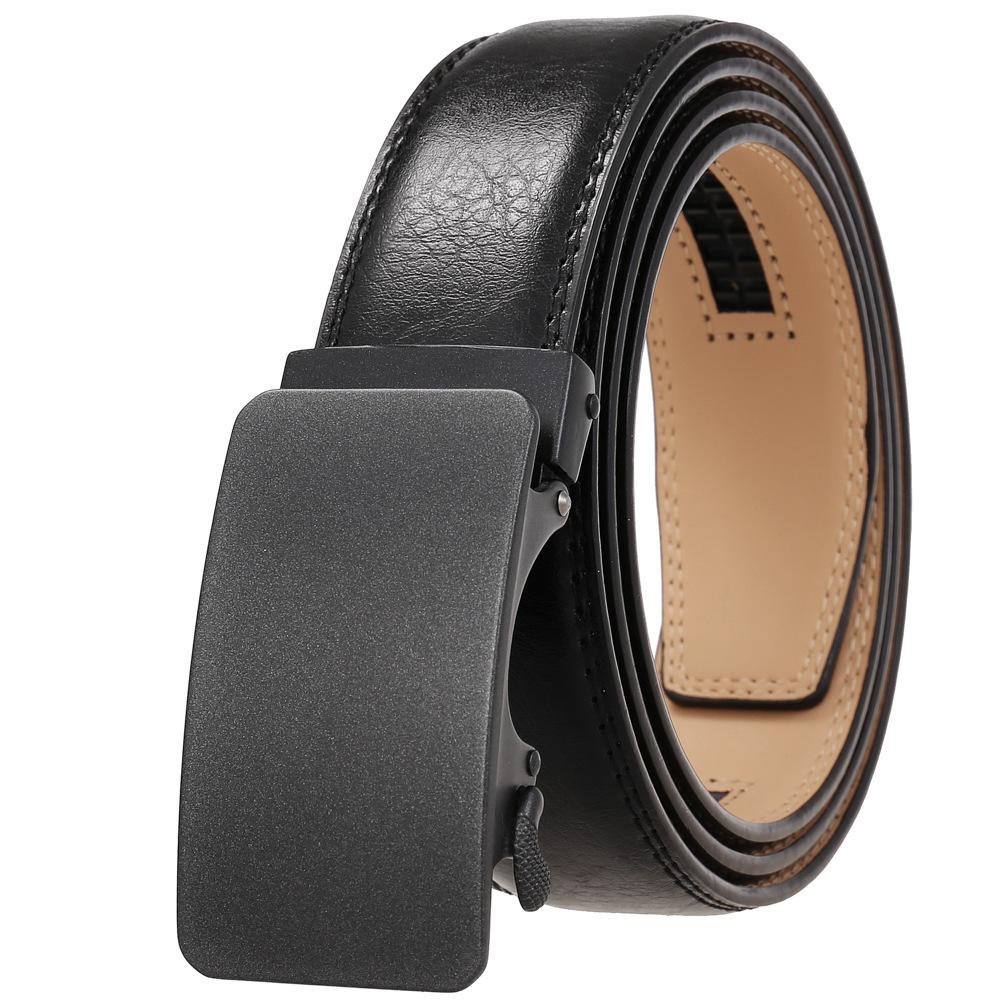 1шт. Ремень с автоматической пряжкой, мужской ремень из коровьей кожи, модный ремень, ремень Ly36-0101-1