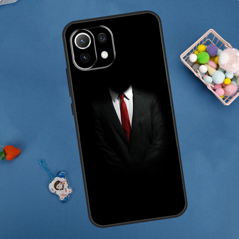 Чехол-портмоне для мужского костюма, рубашки и галстука для Xiaomi 15 Ultra 13 14 11T 12T 13T 14T Pro POCO X7 Pro F5 F6 M6 X3 X5 X6 Pro Чехол
