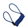 Motorcycle Helmet Reminder Spring Cable Lock Anti-Theft Rope Disc Lock Bicycle Security Theft Protection Travel Wire Rope
