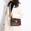 IELGY Fashion Simple Messenger Bag Retro All-Match One-Shoulder Small Square Bag
