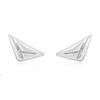 ANIA HAIE Triangle Kiss 925 Silver Stud Earrings E059-05H
