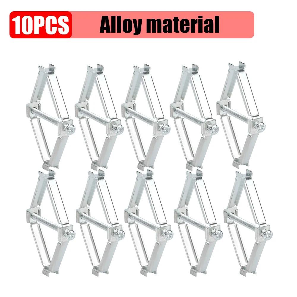 10PCS 86mm Wall Mount Switch Box Repair Tool, Switch Cassette Repairer with Support Rod, Electrician Accessory