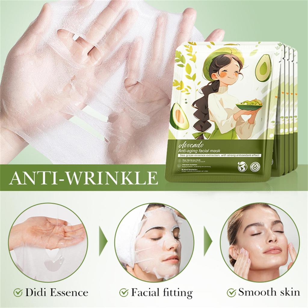 Растительная фруктовая отбеливающая маска омолаживающая маска 25г25мл