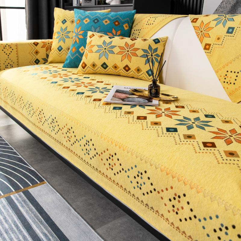 Чехол для дивана в богемном стиле, высокое качество, нескользящая подушка для дивана, диван, полотенце, утолщенные чехлы для диванов для украшения дома, гостиной