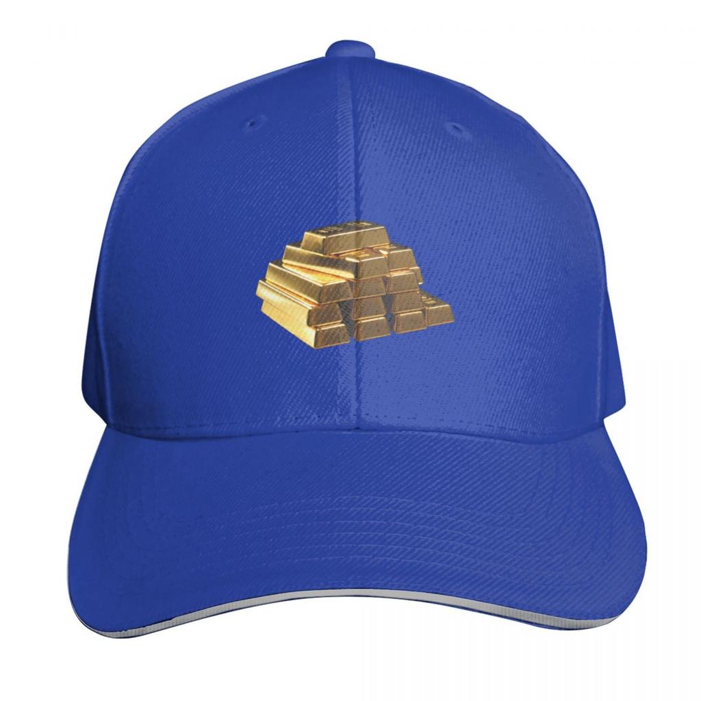 Gold Bars Stack Baseball Cap Visor Trucker Hat Dropshipping Anime Womens Beach Outlet Unisexs