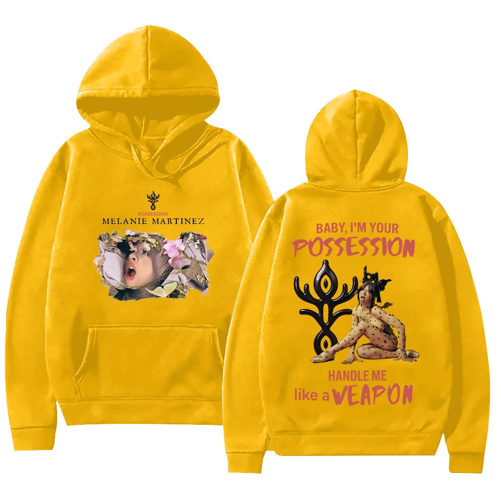 Melanie Martinez Possession Hoodies BABY, I'M YOUR Possession Graphic Clothing Women Men Harajuku Aesthetic Sweatshirts Pullover Fleece jacket