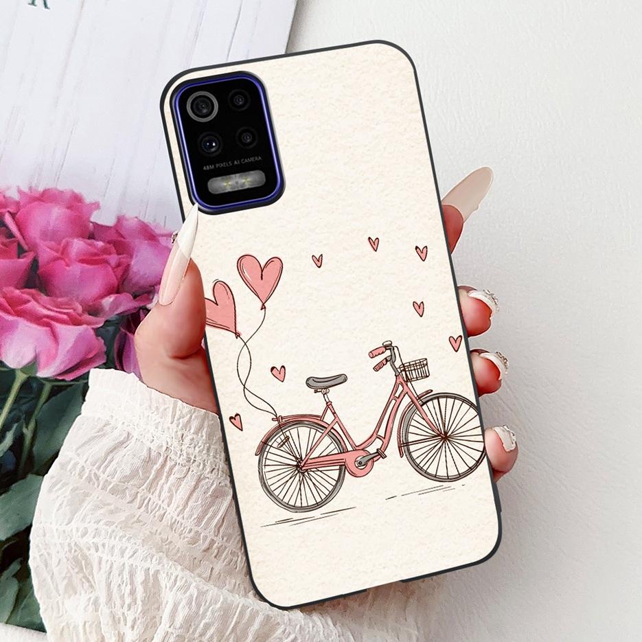 Чехол для LG K52 K62 2020 LM-K520 LM-K525 Стильный чехол-обложка с рисунком в виде сердца из любви Мягкий ТПУ чехол для телефона для LG K62 K 52 LGK52 LGK62 Fundas