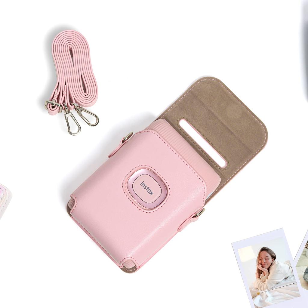 Kinokoo Чехол для смартфона-принтера Instax Mini Link2 Fujifilm Instax Смартфон-принтер Mini Link2 Защитный чехол с плечевым ремнем Искусственная кожа Вы можете