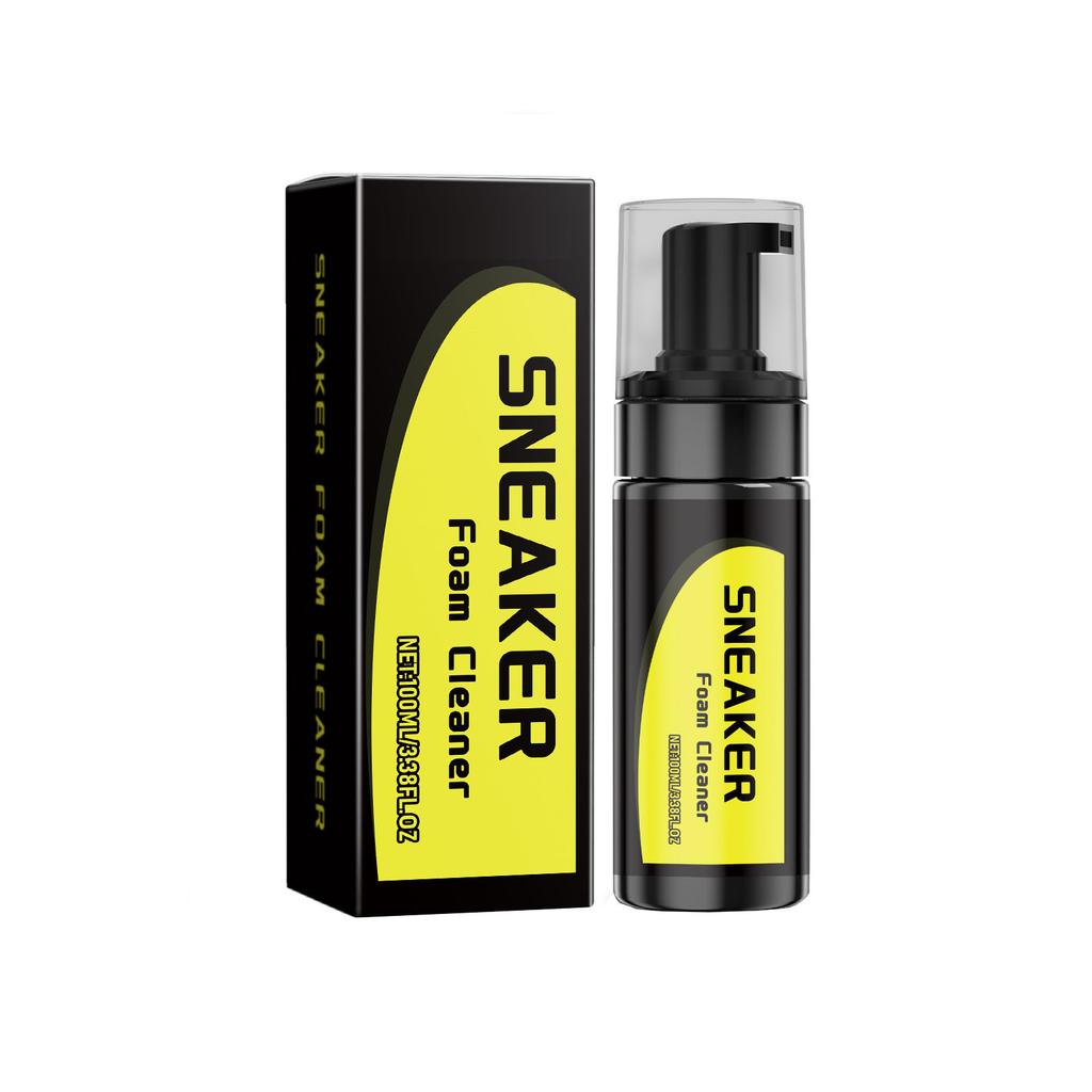 Чистящее средство для спортивной обуви. Пена для чистки обуви. Быстро удаляет пятна, не повреждая поверхность обуви. 100 мл.