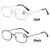 Ultralight Vision Care Anti Blue-ray Presbyopic Eyeglasses Far Sight Eyewear Reading Glasses
