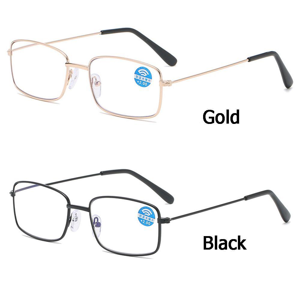 Ultralight Vision Care Anti Blue-ray Presbyopic Eyeglasses Far Sight Eyewear Reading Glasses
