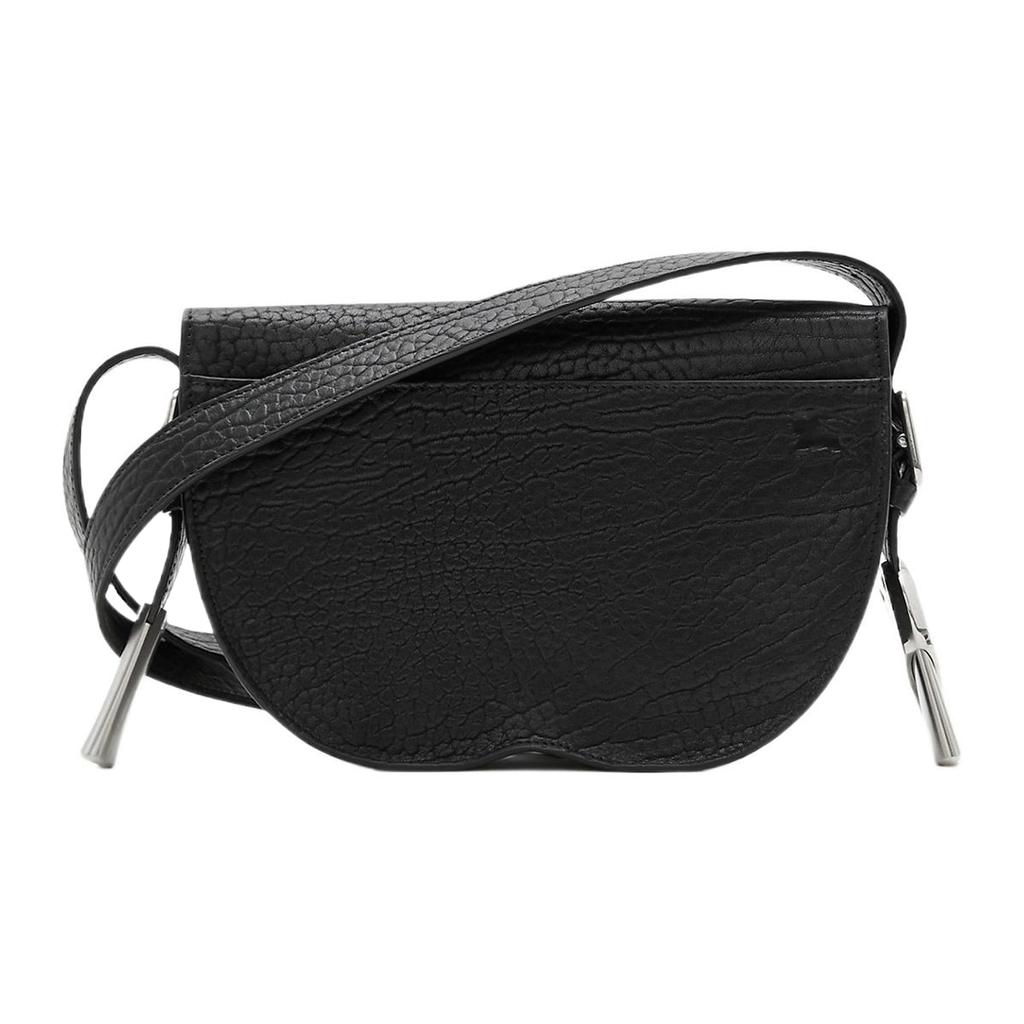 Burberry Calfskin Shoulder Bag, Crossbody Bag Regular Women's Black 80755111