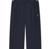 Fila Однотонные повседневные вязаные спортивные брюки с широкими штанинами женские низ Легендарно-синий F11W421804F-NV