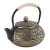 900ml Japanese Style Cast Iron Kettle Teapot Removable Infuser Strainer Tea Pot