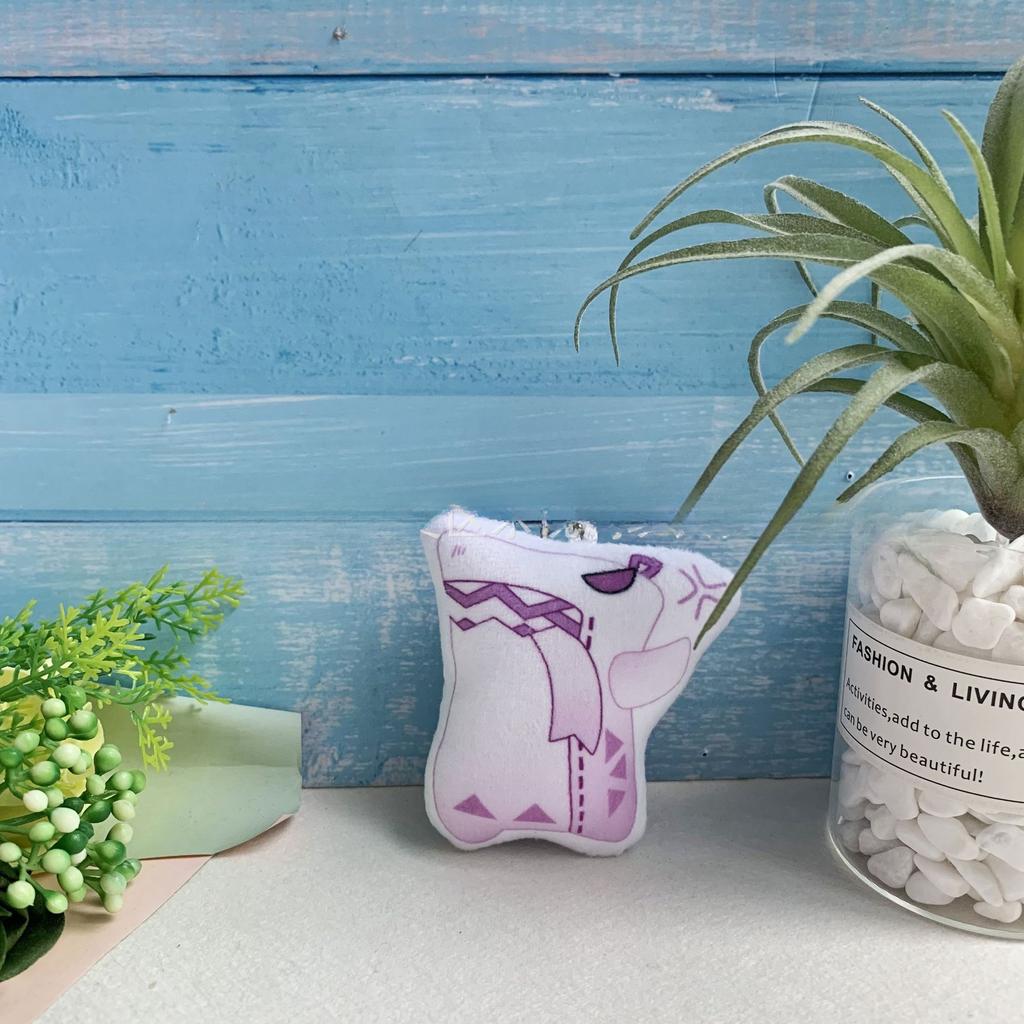 10 см Плюшевая игрушка Citlali Косплей Аниме Игра Genshin Impact Милая набивная кукла Брелок Подвеска