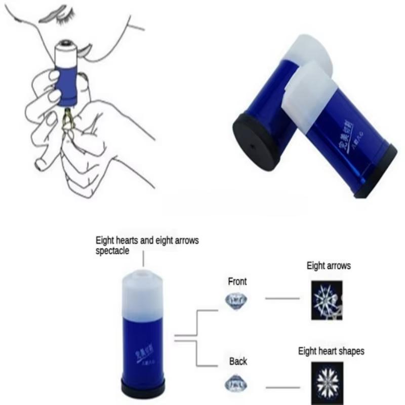 gemstone cutting loupe Jewelery Hearts Arrows Scope Diamond Viewer Magnifier Crystal Loupe Jewelry testing Tool jewellery tool