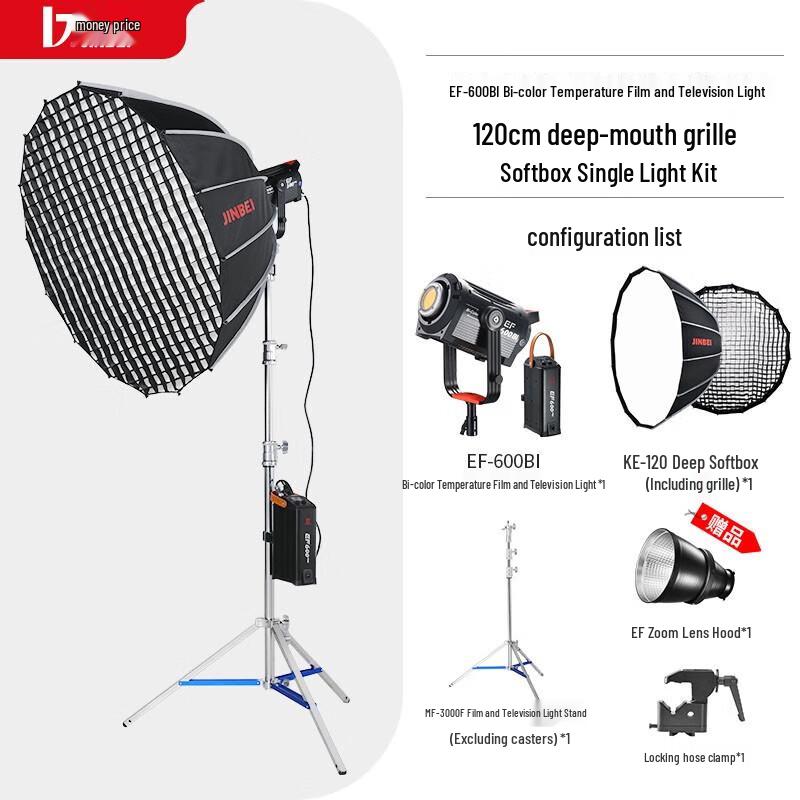JINBEI EF600W LED Studio Photography Light